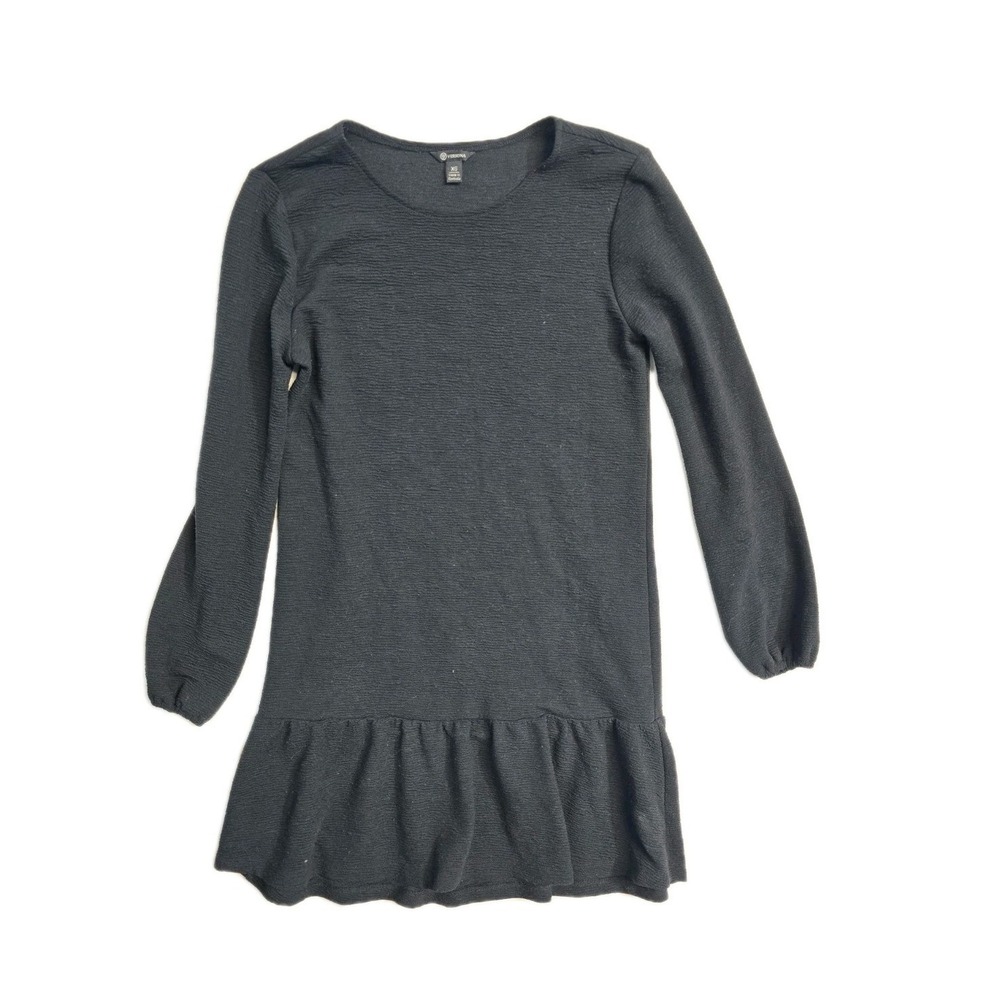 Versona Women's Dress XS Balck Long Sleeves Knee Length